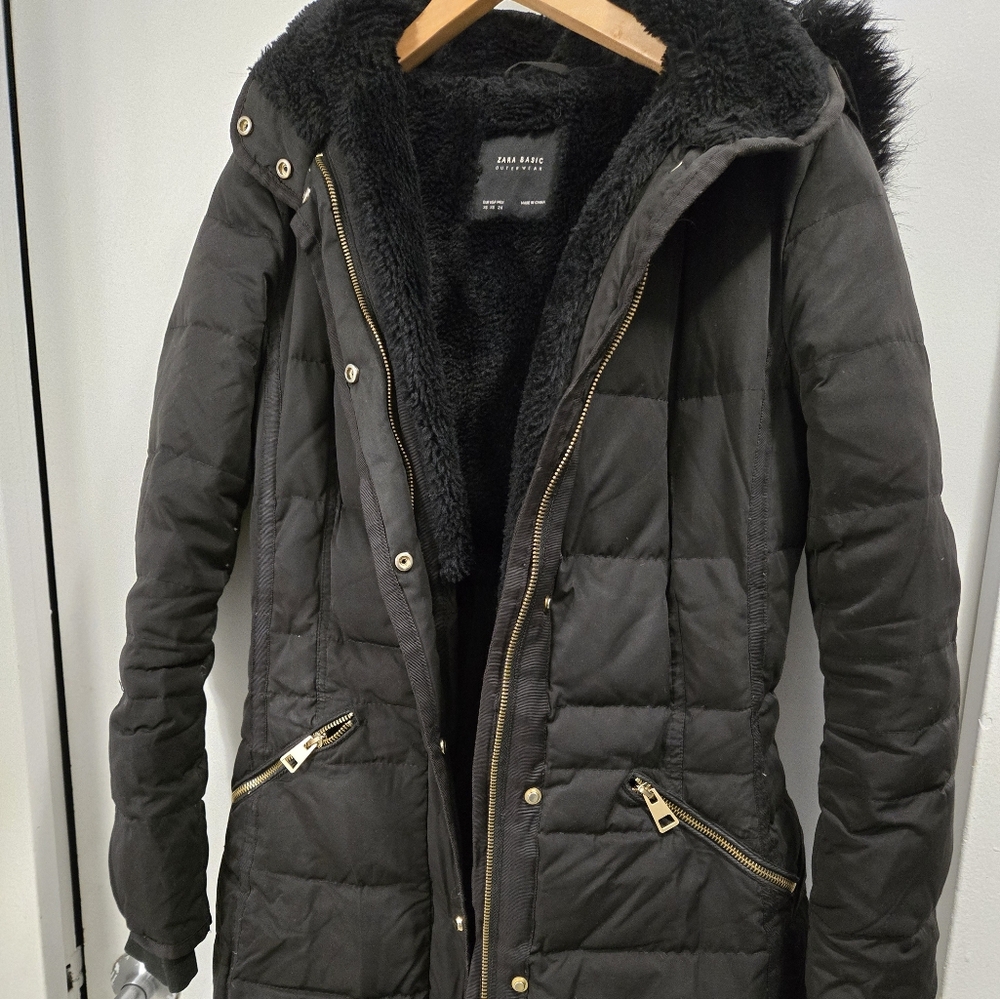 Womens Zara size extra small, winter jacket
